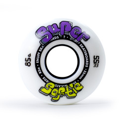 Enuff Super Softie Skateboard Wheels White 55mm