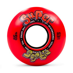 Enuff Super Softie Skateboard Wheels Red 53mm