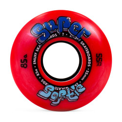 Enuff Super Softie Skateboard Wheels Red 55mm