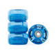 Ventro Pro Turbo Quad Roller Skates - Glitter Light Up Flashing Wheels Package