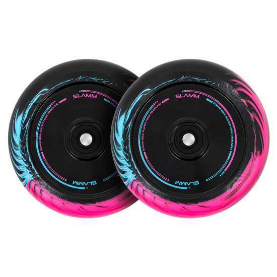 Slamm 110mm Swirl Hollow Core Wheels - Pair