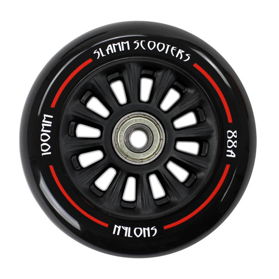 Slamm 100mm Nylon Core Wheel - Various Colours