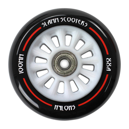 Slamm 100mm Nylon Core Wheel - Various Colours