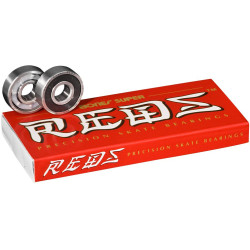 Bones Super Reds Bearings 608 8mm (Pack of 8)