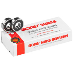 Bones Swiss Original Bearings  ( Pack of 16)