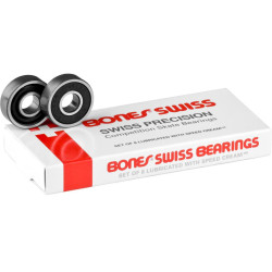 Bones Swiss Original Bearings 608 8mm ( Pack of 8)
