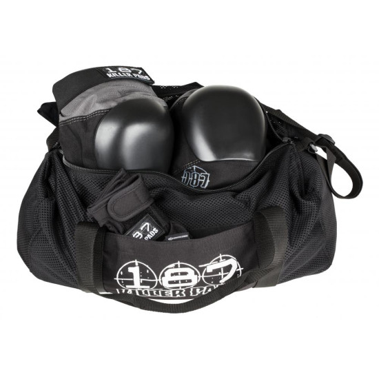 187 Killer Black Mesh Duffel Bag 