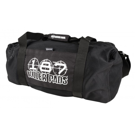187 Killer Black Mesh Duffel Bag 