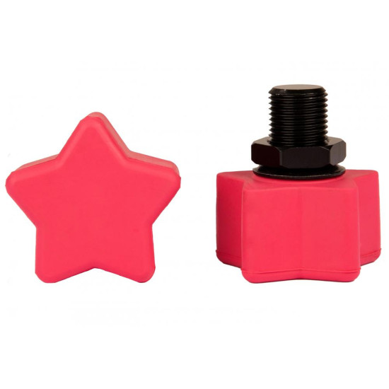 Rookie Star Adjustable Toe Stops 5/8"