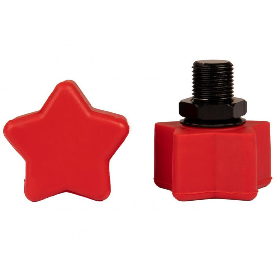 Rookie Star Adjustable Toe Stops 5/8"