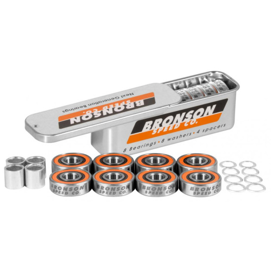 Bronson Speed Co. Bearings G3 8mm (Set of 8)