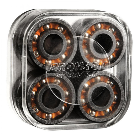 Bronson Speed Co. Bearings Raw 8mm (Set of 8)