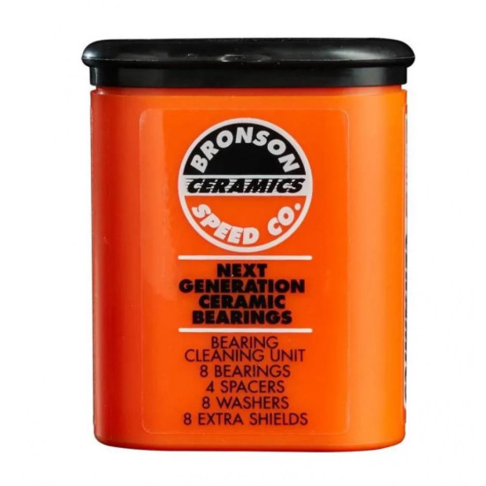 Bronson Speed Co. Bearings Ceramic 8mm (Set of 8)
