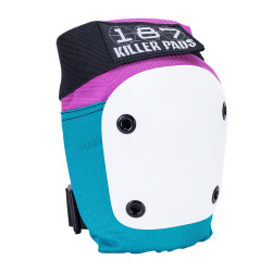 187 Killer Pads Adult 6 Pack Set - Pink/Teal