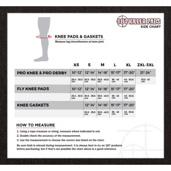 187 Killer Pad Set Combo Pack Red/White/Blue