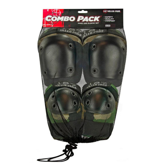 187 Killer Pad Set Combo Pack Camo