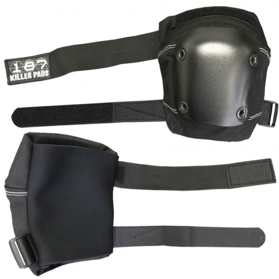 187 Killer Slim Knee Pads Black