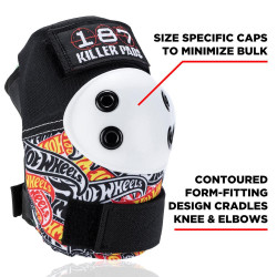 187 Killer 6 Pack Pad Set Adult - Hot Wheels 
