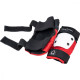 Pro-Tec Pad Set Street Gear Junior 3 Pack Open Back - Red/White/Black
