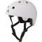 Triple 8 Brainsaver Matte Helmet with EPS Liner - White 