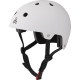 Triple 8 Brainsaver Matte Helmet with EPS Liner - White 