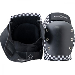 Pro-Tec Street Knee Pads Open Back Checker - Adult