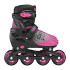 Roces Adjustable Inline Roller Skates Jokey X Black/Pink