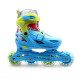 Roces Adjustable Inline Skates Ply Flash Sky Blue/Lime