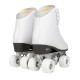 Rookie Artistic Quad Roller Skates - White