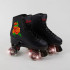 Rookie Quad Roller Skates Rosa - With Black Light Up Wheels!!