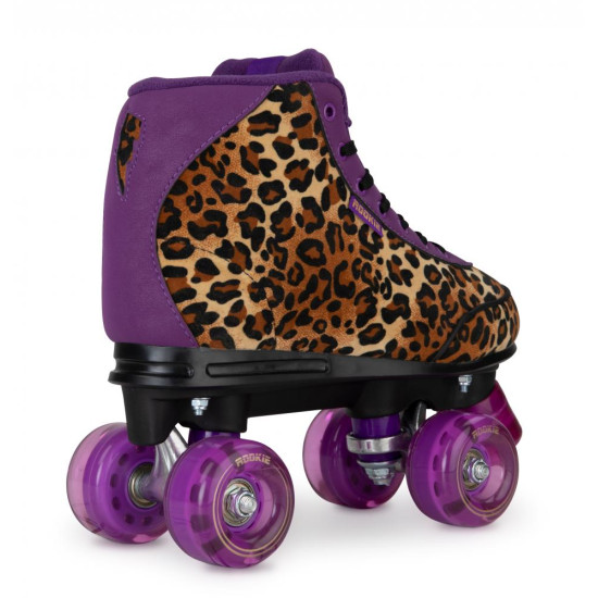 Rookie Harmony Leopard Quad Roller Skates V2