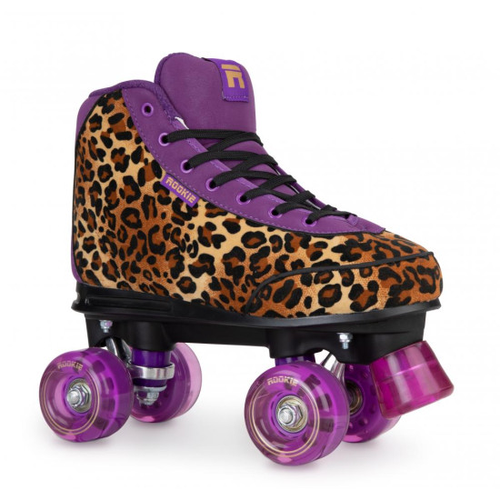 Rookie Harmony Leopard Quad Roller Skates V2