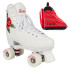 Rookie Quad Roller Skates Rosa With Skate Bag