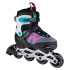 Skatelife Motion Children's Adjustable Inline Skates - Black/Pink