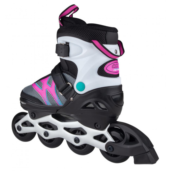 Skatelife Motion Children's Adjustable Inline Skates - Black/Pink