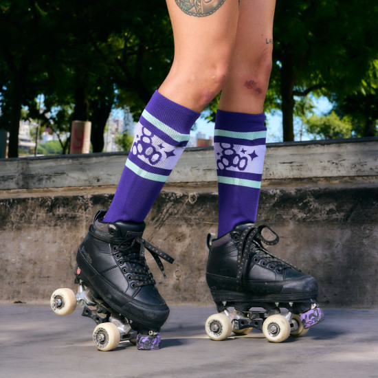 Triple 8 Pads Sock Shinguards Barbie Patin Black/White
