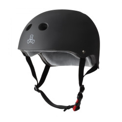 Triple 8 Certified Sweatsaver Helmet - Black 