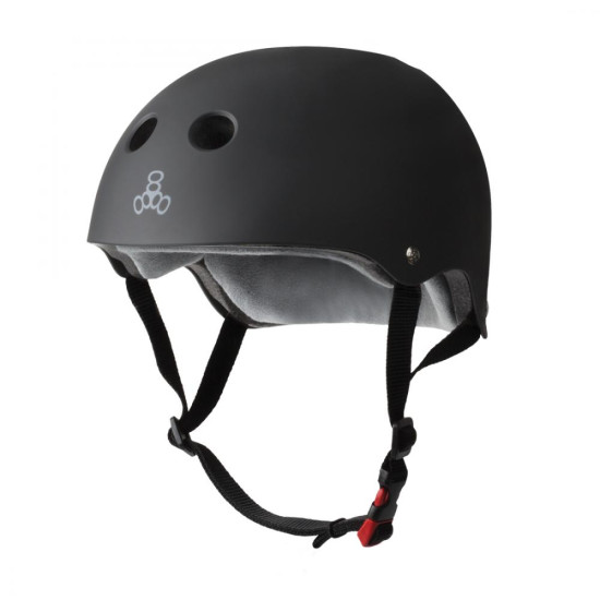 Triple 8 Certified Sweatsaver Helmet - Black 