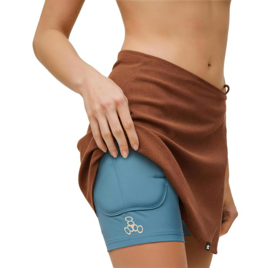 Triple 8 x Grl Swrl Skortsaver Rusty Brown