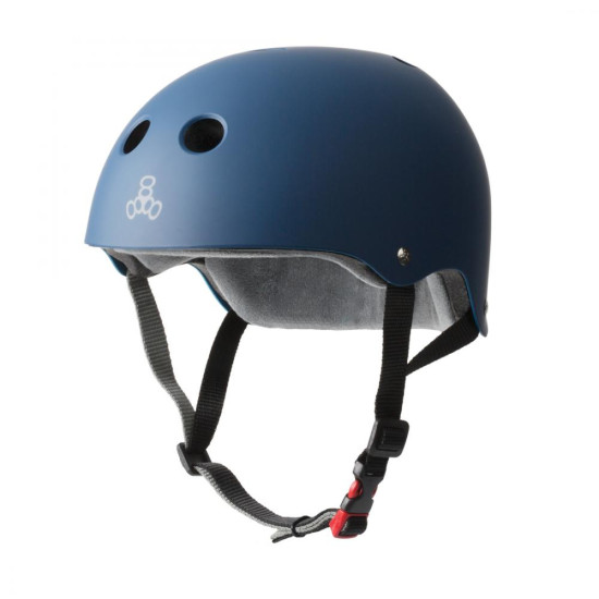 Triple Eight 8 Certified Sweatsaver Helmet - Navy
