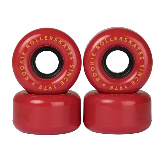Rookie Classic 78 Quad Roller Skate Wheels 82A (Pack of 4)