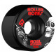 Rollerbones Quad Skate Wheels Bowl Bombers 101A  57mm (Pack of 8)