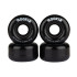 Rookie Disco Quad Roller Skate Wheels Black 58mm 80A (4 Pack) 