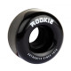 Rookie Disco Quad Roller Skate Wheels Black 58mm 80A (4 Pack) 