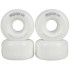 Rookie Disco Quad Roller Skate Wheels White 58mm 80A (4 Pack) 