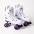 Supreme Turbo 33 Quad Roller Skates White - Sims Street Snakes