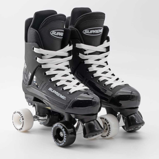 Supreme Turbo 33 Quad Roller Skates  - Rio Coaster Mixed Wheels
