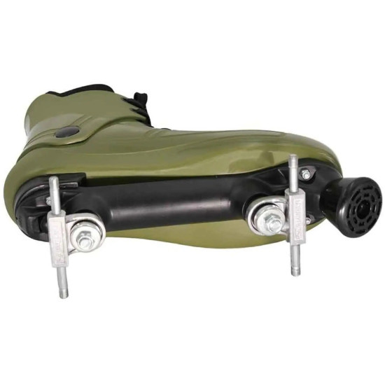 Supreme Turbo 33 Quad Roller Skates - Army Green with Ventro Wheels