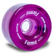Sure-Grip Fame Artistic Wheels Clear (8 Pack)