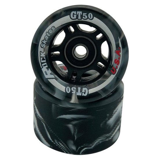 Sure-Grip GT-50 Rock 95A Swirl Speed/Derby Wheels (Set of 8)